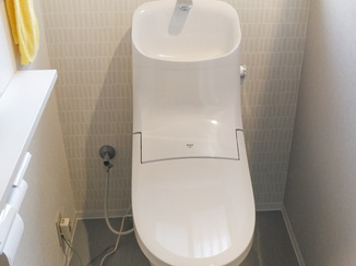 トイレリフォーム 使いやすい節水型トイレ